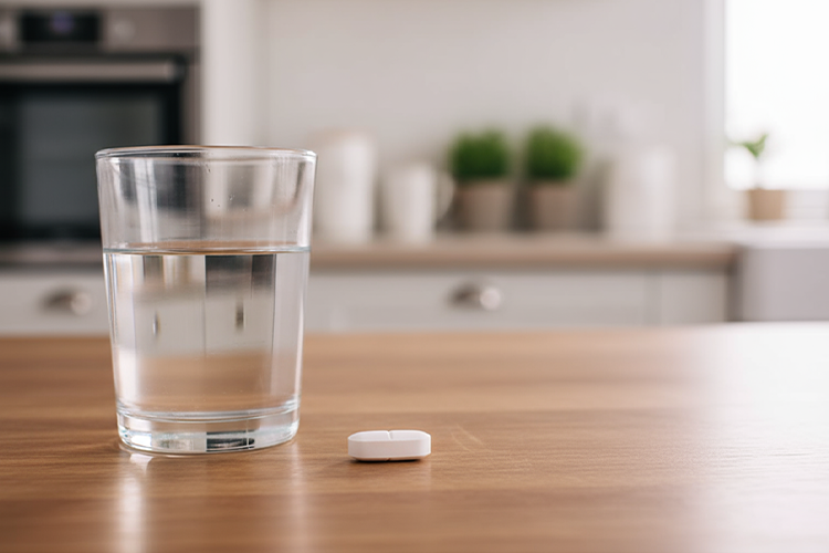  بزرگسالان روزانه یک عدد قرص منیزیم پلاس یوروویتال را همراه با مقدار کافی آب و ترجیحاً همراه غذا مصرف کنند. 